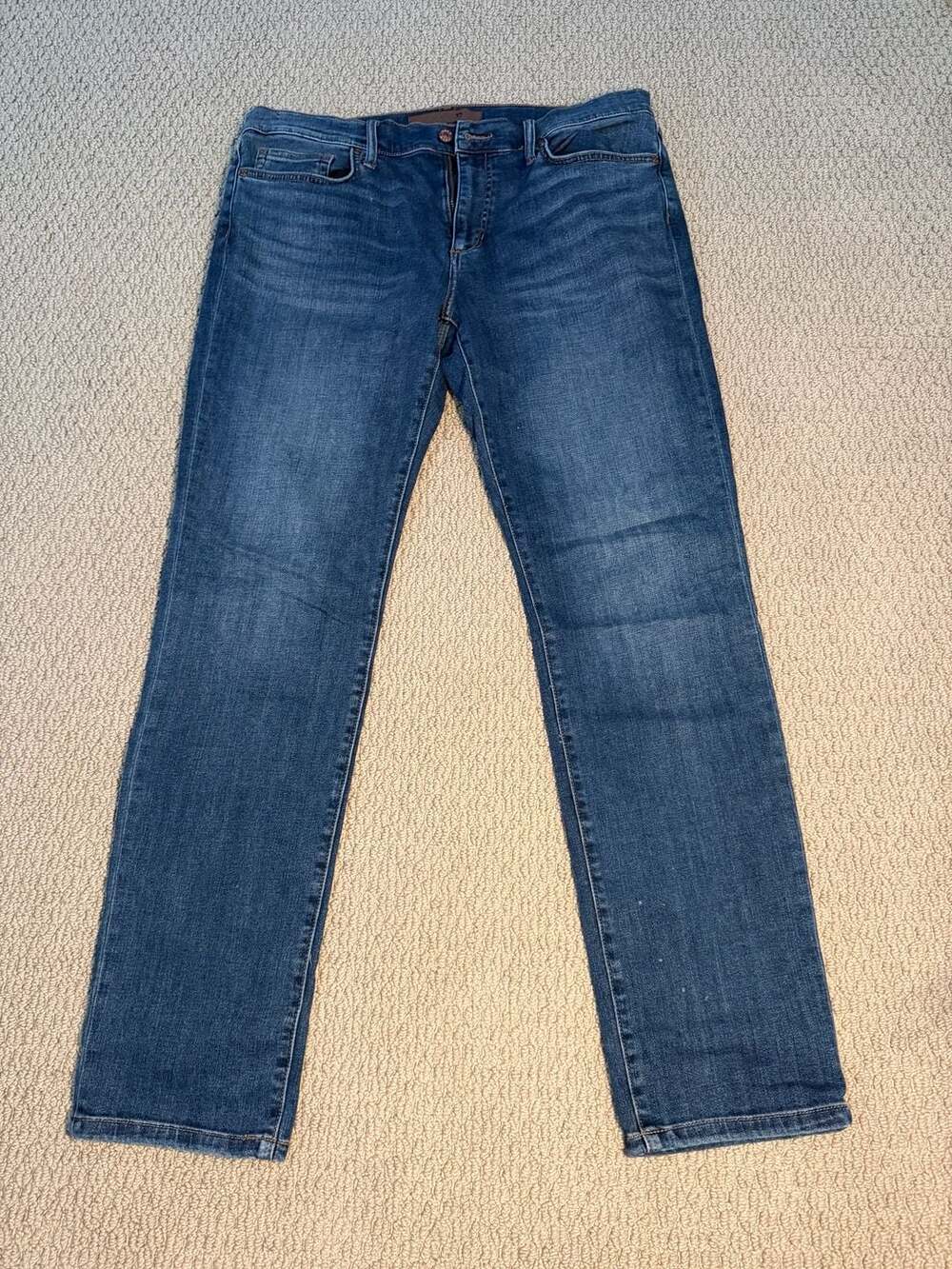 Joe's Jeans Men's Straight-Fit Denim Jeans, Size 36, Medium Wash, Blue